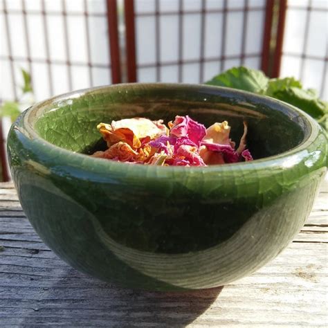 Green Ceramic Bowl - Etsy