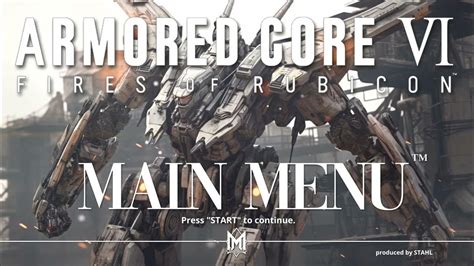 Armored Core VI Fires Of Rubicon - Soundtrack [Unofficial Main Menu ...