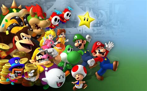 Mario Characters Wallpapers - Top Free Mario Characters Backgrounds ...