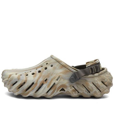 Crocs Echo Marbled Clog Bone & Multi | END. (TW)