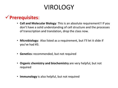 PPT - VIROLOGY PowerPoint Presentation, free download - ID:2274770