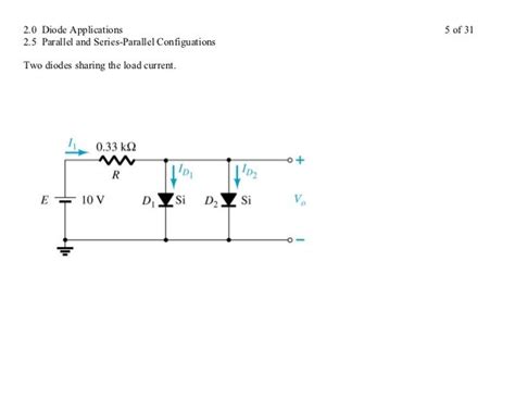 2 diode applications