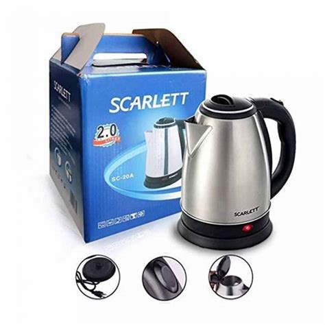 Stainless Steel Electric Kettle 2 Liter, For Hotel/Restaurant, 1500 W at Rs 300/piece in Delhi