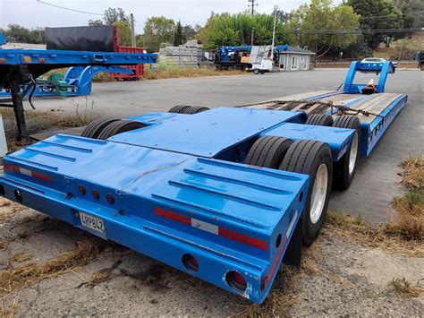 2006 Cozad 47x102 Tandem Axle Steel Lowboy Trailer For Sale | Santa ...