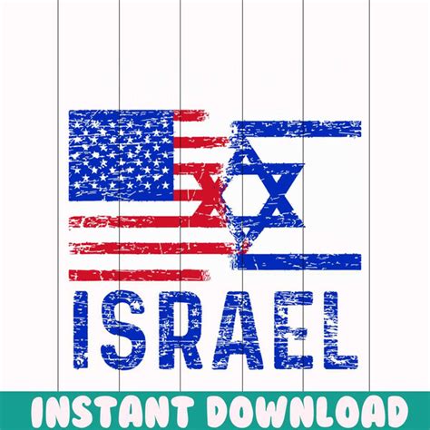 Support Flag Israel Strong Stand With Israel SVG Download - Inspire Uplift