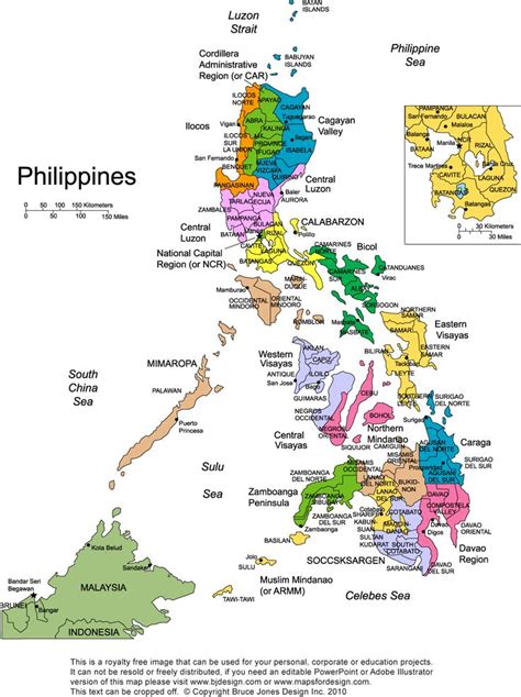 Philippines Map | Philippine map, Philippines tourism, Map