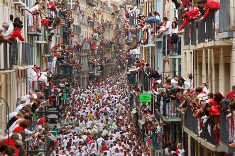 Pamplona's Famed Runners Cheat Death in Running of the Bulls | TIME