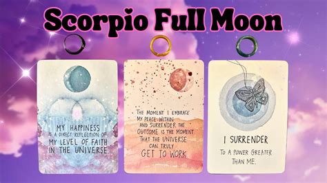 EVERYTHING Coming in for YOU THIS Scorpio FULL MOON 🌕 Lunar Eclipse 2023‼️|🔮Pick A Card🔮 - YouTube