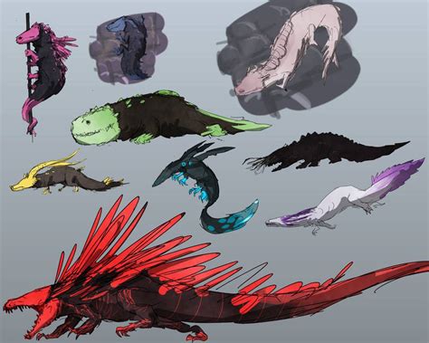 Rain World - Lizards by Caseys42 on DeviantArt Creature Concept Art ...