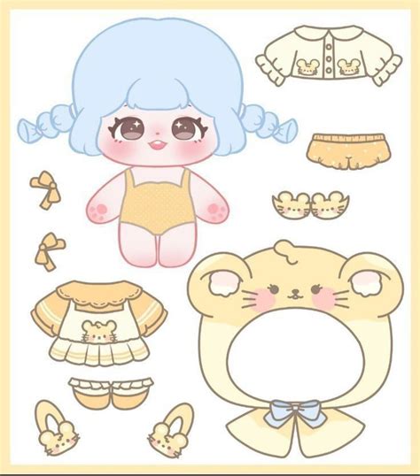 Yellow 💛 in 2023 | Paper doll template, Princess paper dolls printable ...