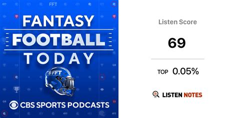 Fantasy Football Today (podcast) - CBS Sports, Fantasy Football, FFT, NFL, Fantasy Sports ...