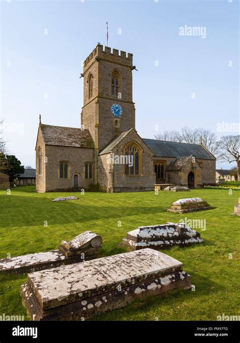 St. Mary's Church, Burton Bradstock, Dorset, UK Stock Photo - Alamy