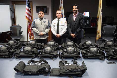 Bayonne Police Department receives 12 rifle resistant vests and 12 ballistic helmets – Guardian ...