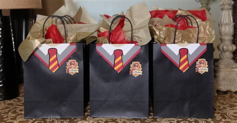 Harry Potter Goodie Bags - Candidly Crafted