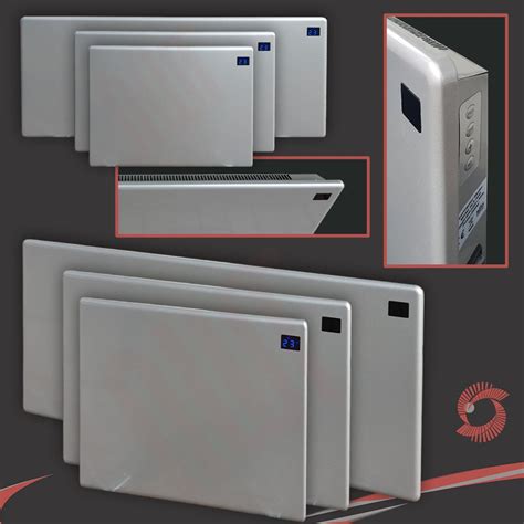 "NOVA LIVE R" Slimline Efficient Wall Electric Panel Heaters Convector ...