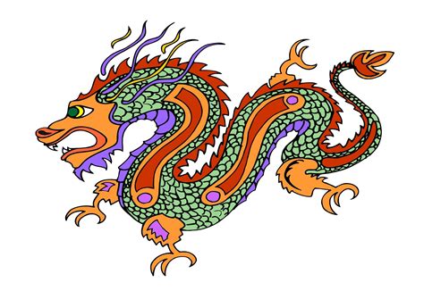 Chinese New Year Dragon Drawing. | Dragon pictures, Chinese new year ...