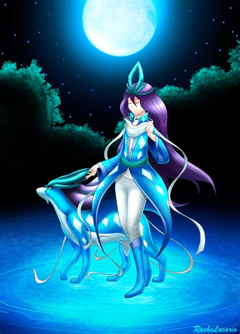 Suicune Gijinka by RacheLucario on DeviantArt