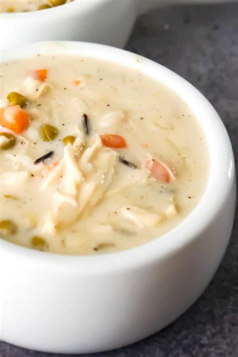 Creamy Turkey Soup with Rice - THIS IS NOT DIET FOOD