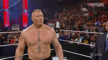 Imagine Brock Lesnar GIF - Find & Share on GIPHY