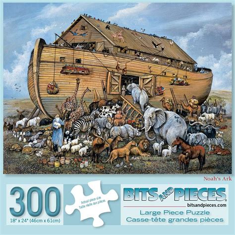 Amazon.com: Bits and Pieces - 300 Piece Jigsaw Puzzle for Adults 18" X ...