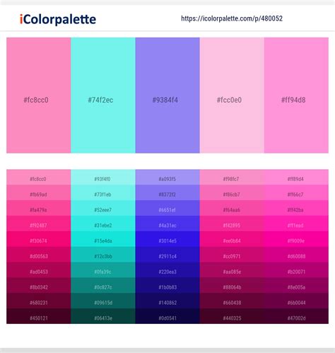 46 Latest Color Schemes with Hot Pink And Pink Color tone combinations ...