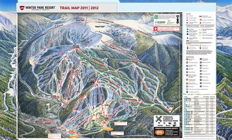 Winter Park Trail Map