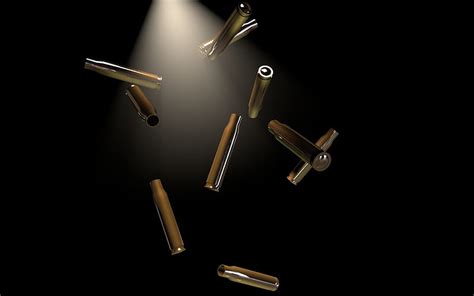 Falling Shells, weapons 3d, bullets, cg, shells, HD wallpaper | Peakpx