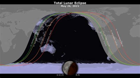 Total Lunar Eclipse Map - Alyssa Marianna