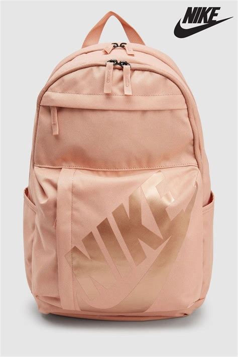 Girls Nike Rose Gold Elemental Backpack - Gold | Gold backpacks, Nike backpack, Girl backpacks