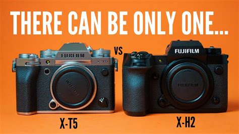 FUJI X-T5 vs. XH2: The Battle of the 40-megapixel APSC Cameras - YouTube