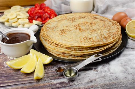 Easy English Pancakes - Sweet Crepes - How to make your own batter mix