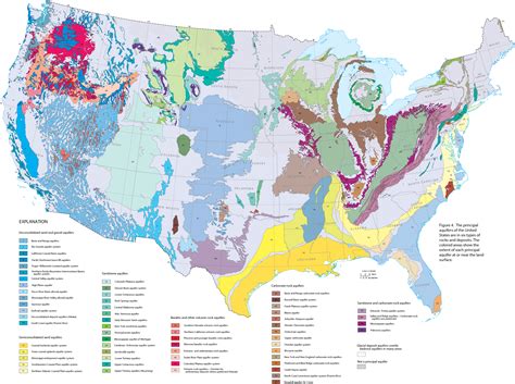 Sinkholes Map In Usa - Tourist Map Of English