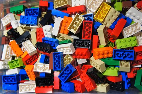 LEGO 3001 Assorted Colors 2x4 STANDARD BRICKS 2 x 4 Bulk Lot Blocks ...