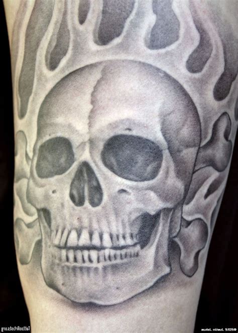 32 best Bones And Skull Tattoos images on Pinterest | Skull tattoos ...