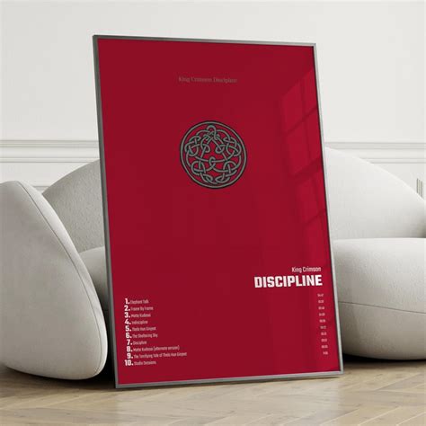 King Crimson Discipline Album Cover Poster Wall Art, King Crimson ...