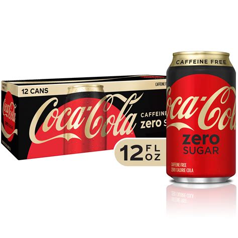 Coca-Cola Caffeine Free Zero Sugar 12 ct; 12 fl oz | Shipt