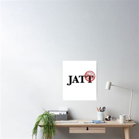 "Certified Jatt Punjabi illustration " Poster for Sale by Jashan22 | Redbubble