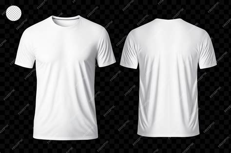 Flat Vector Outline White T Shirt Front Back And Fold - vrogue.co