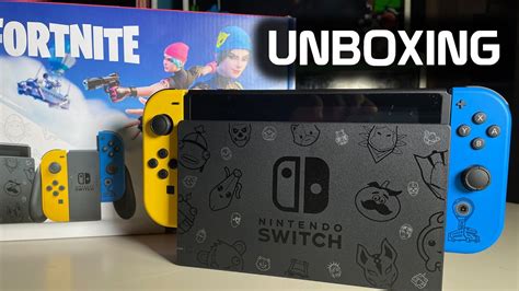 Fortnite Special Edition Nintendo Switch | Unboxing - YouTube