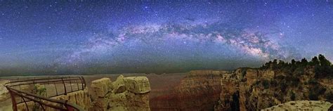 Milky Way Over The Grand Canyon Photograph by Walter Pacholka, Astropics