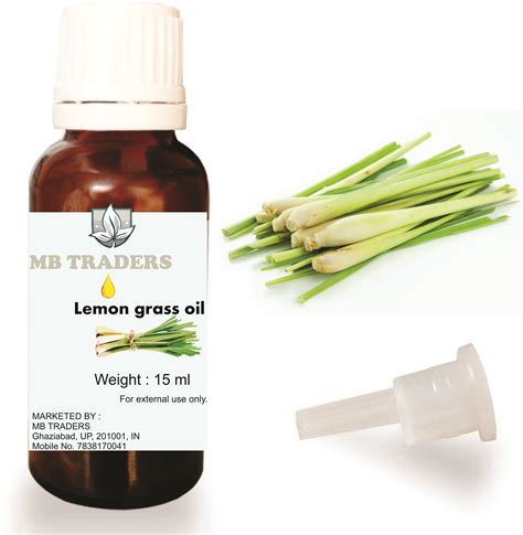 Buy MB Traders Lemongrass ( Cymbopogon Citratus ) Essential Oil - 100 ...