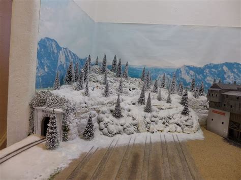 winter scene model train layout - Google Search | Model trains, Model train layouts, Train layouts