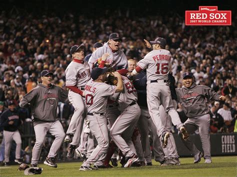 Red Sox, 2007 World Series champs | Red sox nation, Red sox baseball ...