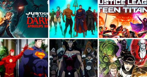 Justice League Animated Movies in Order 2024 Update