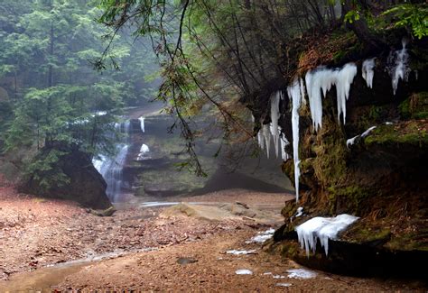 Giant Icicles and a Hidden Waterfall - Landscape - Photo.net