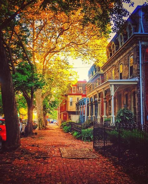 This photo of an autumn-soaked suburban scene by Instagram user ...