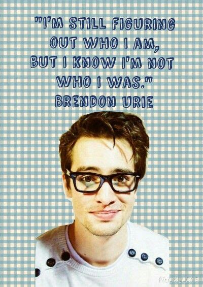 Brendon Urie quote | Disco, Brendon urie quotes, Panic