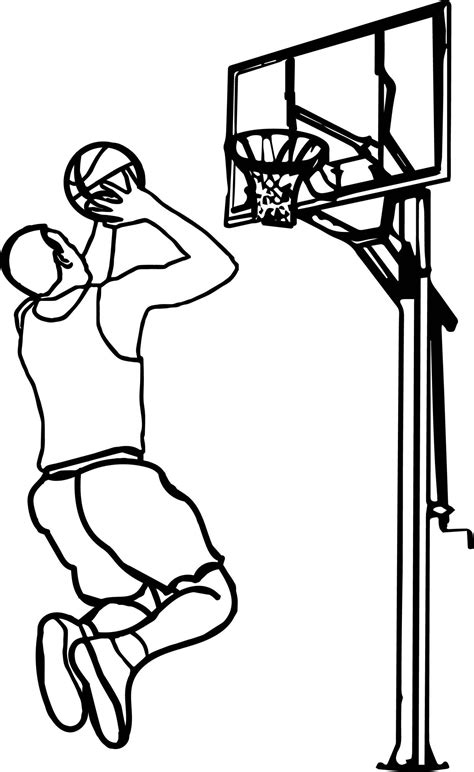 Spielfeld Basketball Clipart