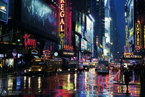 Rainy Manhattan Night | New York City larger view Don't use … | Flickr