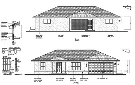 Elevation Design AutoCAD